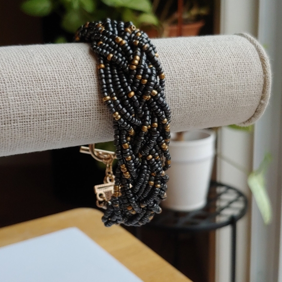Lenox Seed Bead Toggle Bracelet - Picture 1 of 5